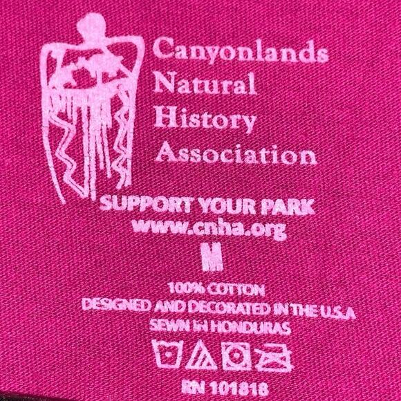 Canyonlands Pink Graphic Short Sleeve Tee Shirt - Picture 4 of 4